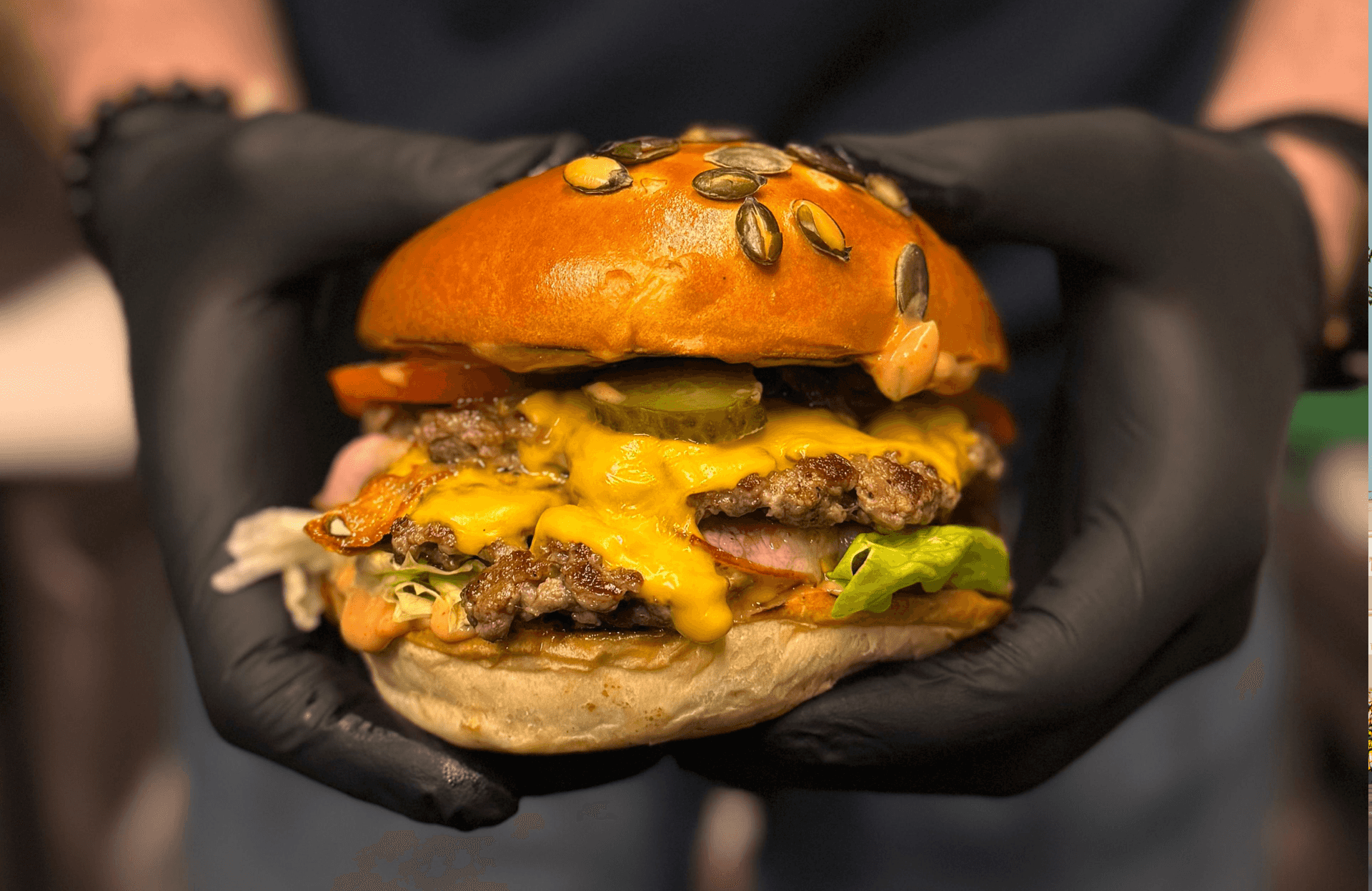 Delicious burger
